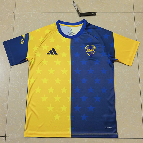 AAA Quality Boca Juniors 26/27 Yellow/Blue Training Jersey